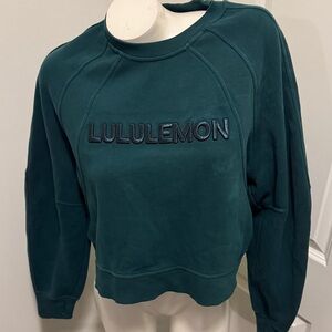 lululemon athletica Forest Green Sweatshirt
